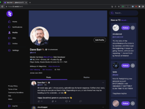 Profile Page