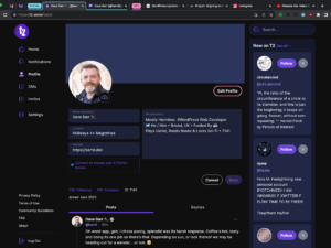 Edit Profile Page