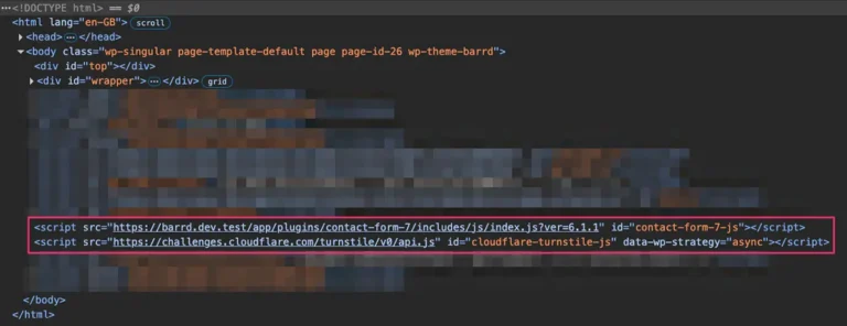 Developer Tools > Elements Tab