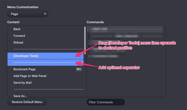 Vivaldi Appearance Settings: After Drag-n-Drop